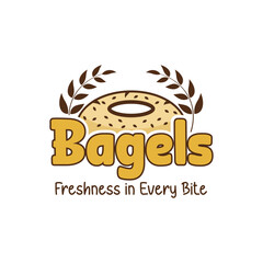 Delicious Bagel Logo Design