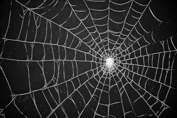 Obraz premium An abstract spider web pattern illustration background design.
