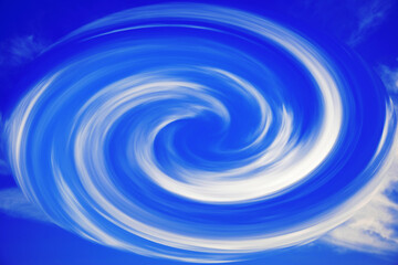 Abstract background: Tornado. Warning of ecological disaster on planet Earth.