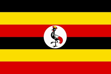 Flag if Uganda. Uganda flag. uganda country flag JPG. Flag of Uganda image