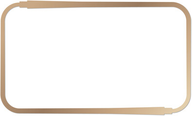 Round Rectangle Frames Rectangle Border Layout gold frames Picture Frame luxury golden frame gold picture frame golden border vector framework banner Gilded Frame Ornate decoration decorative element 