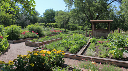 Obraz premium Garden