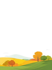 Autumn background for poster