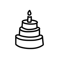 Cake Icon Vector