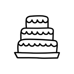 Cake Icon Vector