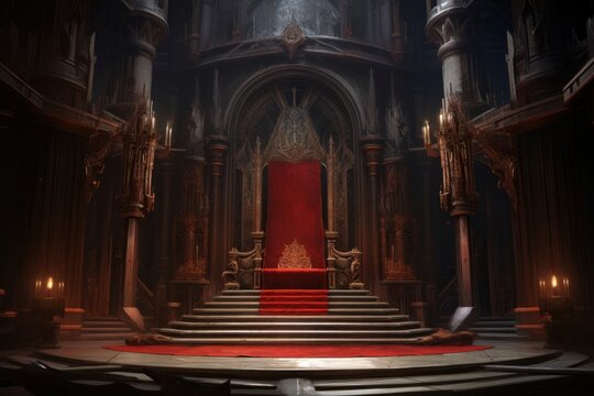 Architecture building worship throne.