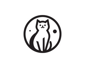 black cat with a ball