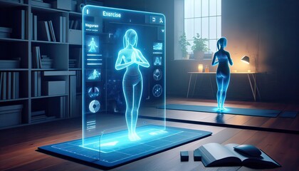 Virtual Yoga Instructor.