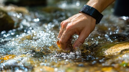 Wearable hydration trackers ensuring users maintain optimal hydration levels throughout the day