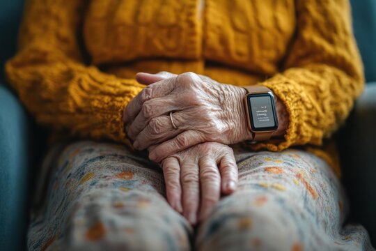 Wearable devices for elderly healthcare providing fall detection, heart monitoring, and alerts