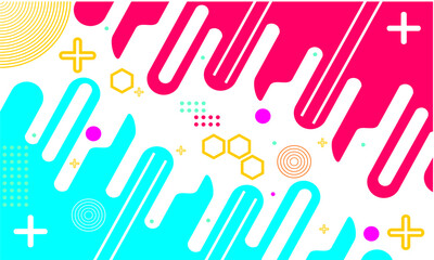 abstract background with some color lines and some area for copy space