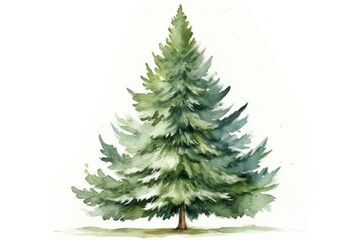 Fototapeta premium Chirstmas tree plant pine fir.