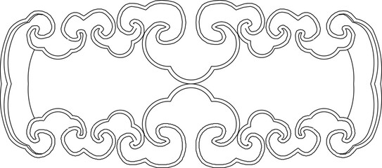 Sketch vector illustration silhouette design drawing architecture symbol ornament ornament classic vintage ethnic traditional 
