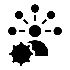 Business collaboration icon