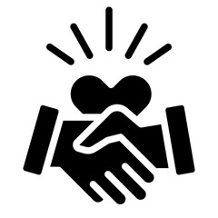 Business collaboration icon