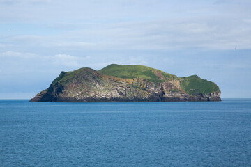 Iceland landscape at the ocean