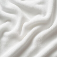 Obraz premium white cotton fabric towel texture background