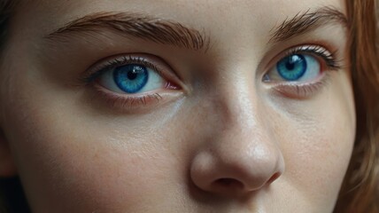 Fototapeta premium close up of a female eye