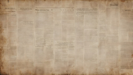 Fototapeta premium Grungy aged brown paper texture with rough fabric pattern, perfect for vintage backdrop