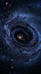 The Power of a Black Hole: Gas, Light, and Distorted Stars in Space