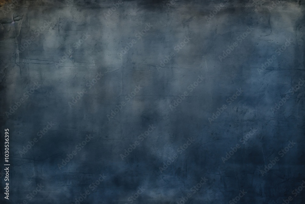 Wall mural Old faded navy blue dark paper backgrounds texture wall.