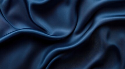 Fototapeta premium Sleek matte texture background with deep blue tones and soft shadows, creating a polished, elegant feel for modern designs