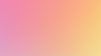 Fototapeta premium Subtle pastel gradient from soft peach to pink tones, forming a smooth and calming background, perfect for serene design aesthetics