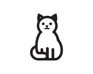 black cat with a bone