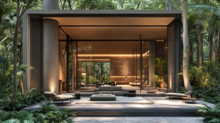 Modern Jungle Retreat.