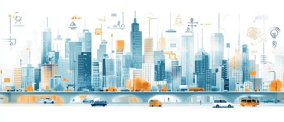Brief insights into smart city technology, exploring the role of sensors, connectivity, and data analytics in improving urban infrastructure