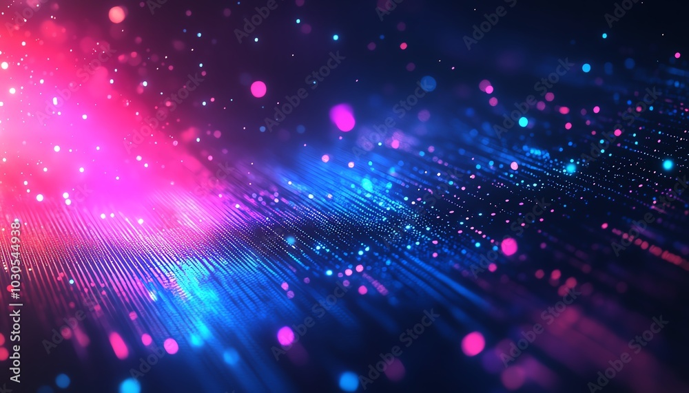 Fototapete eyecatching abstract blue banner for a technologyfocused website, utilizing abstract shapes and ligh