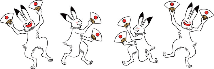 鳥獣戯画　あっぱれダンス