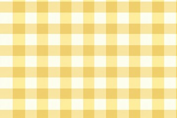Light yellow gingham pattern tablecloth background.
