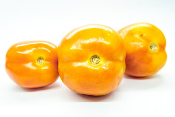 Tomato isolated on white background