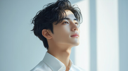 portrait of a young man