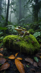 tropical forest frog