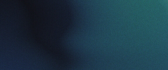 Grainy gradient background, glowing color flow wave, dark blue backdrop noise texture abstract banner poster header, grainy noise grungy empty space or spray texture