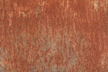 Old brown rusty metal background