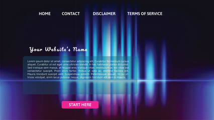 ynamic shape for abstract background with musical element and dark theme