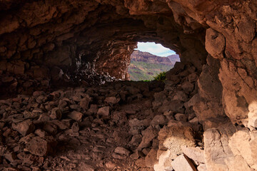 La Ansite Festung eines von wichtigsten archäologischen Stätten auf Gran Canaria