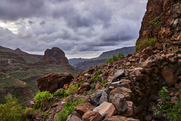 La Ansite Festung eines von wichtigsten archäologischen Stätten auf Gran Canaria