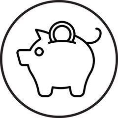 Savings icon Design