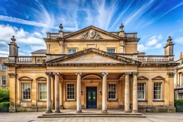 Obraz premium Historic Victoria Art Gallery building in Bath, England