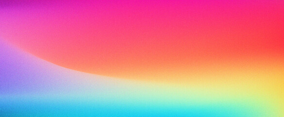 White blue and pink yellow color background with gradient and grain effect