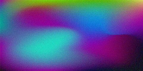 Blue, pink and black wave white noisy, grainy texture and a blurred background. Digital grainy gradient with a colorful soft noise effect. Abstract grainy gradient texture background. 