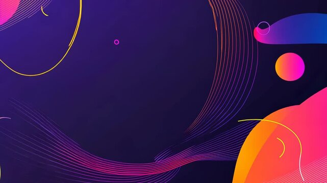 abstract background with circles