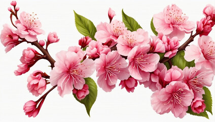 Fototapeta premium Cherry Blossom Flower Variation