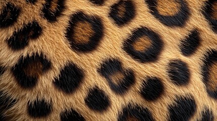 Leopard skin pattern  animal fur seamless design