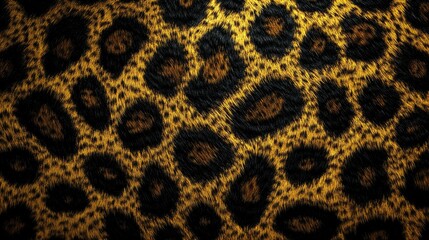 Leopard skin pattern  animal fur seamless design