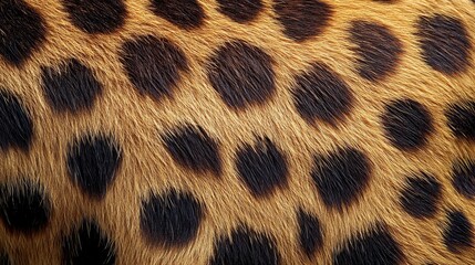 Leopard skin pattern  animal fur seamless design